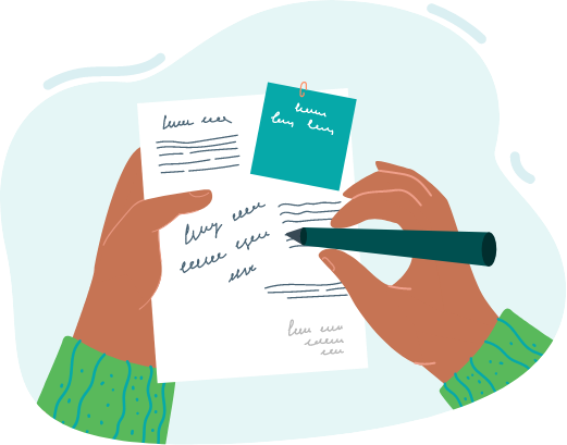 a-hand-writing-in-paper